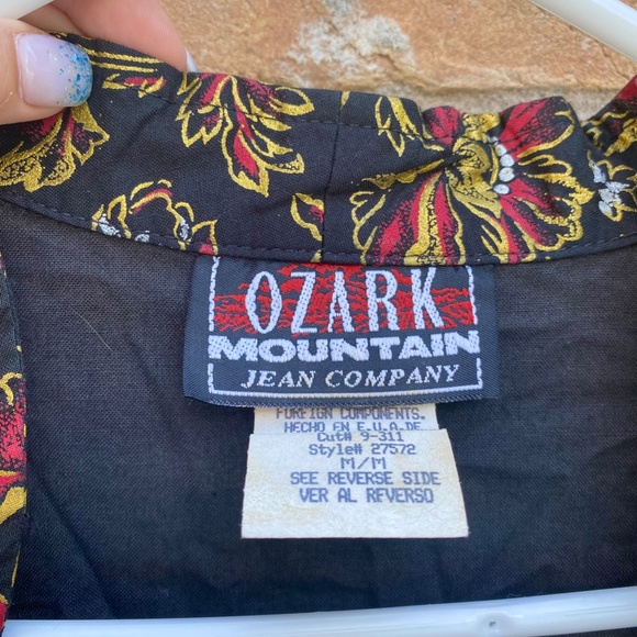 Ozark Mountain Tops Vintage Ozark Mountain Jean Co Womens Cowboy